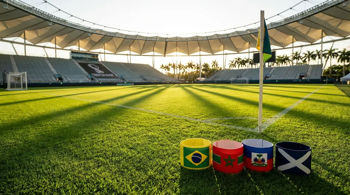 VM 2026 Grupp C med Brasilien, Marocko, Haiti och Skottland