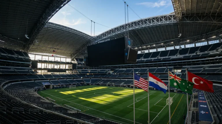 VM 2026 Grupp D med USA, Paraguay, Australien och Turkiet