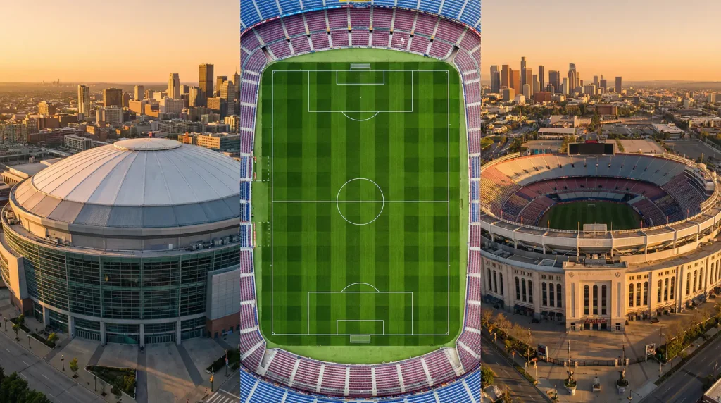 VM 2026 gruppspel med matcher i USA Mexiko och Kanada